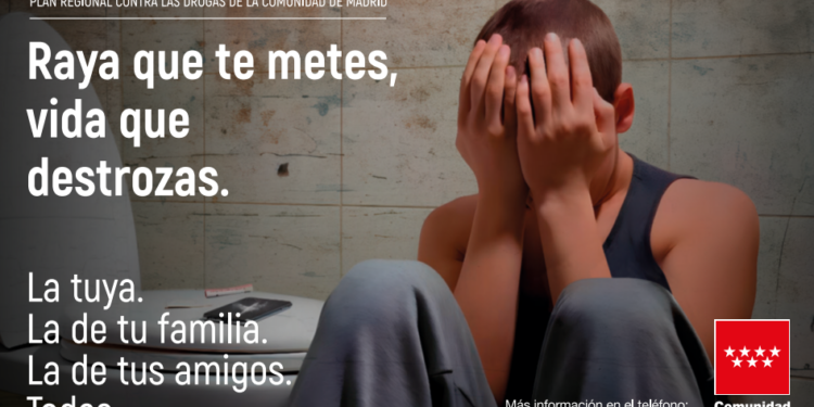 La Comunidad de Madrid arranca una nueva campaña centrada en los efectos de la cocaína