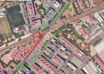 Este miércoles 24 de septiembre se cortará el paso peatonal de la pasarela de la calle Gaceta durante una semana