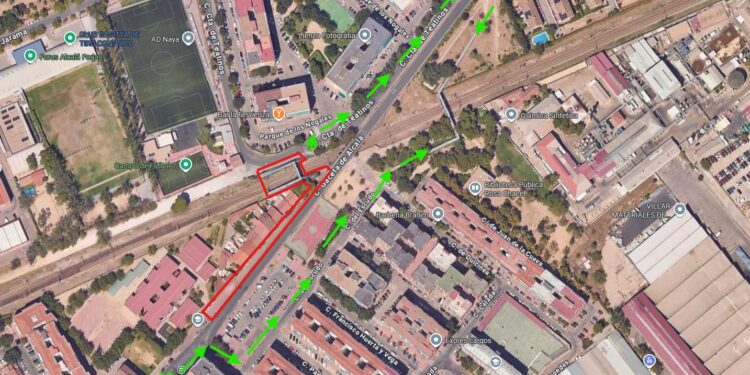 Este miércoles 24 de septiembre se cortará el paso peatonal de la pasarela de la calle Gaceta durante una semana