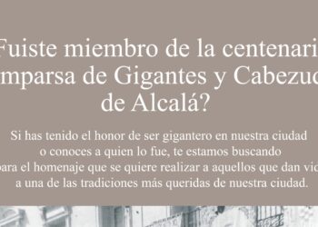 Alcalá quiere rendir un homenaje a antiguos miembros de la Comparsa de Gigantes y Cabezudos